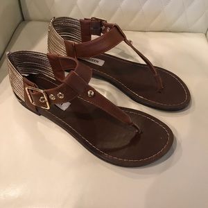 Sam Edelman brown leather sandal